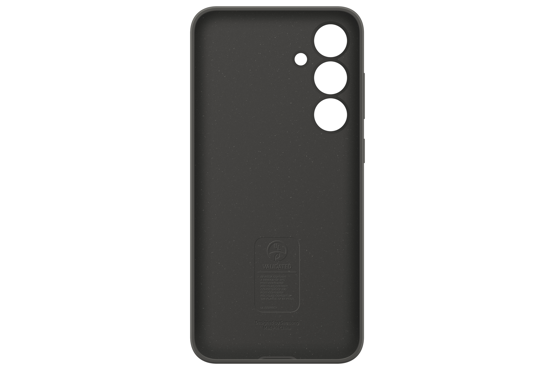 Funda Silicona para Galaxy S24 FE Back Black 