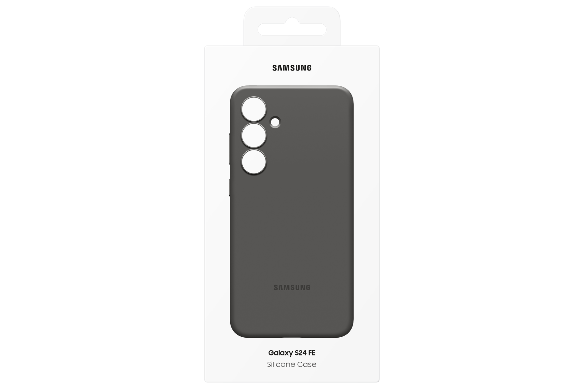 Funda Silicona para Galaxy S24 FE Package Black 