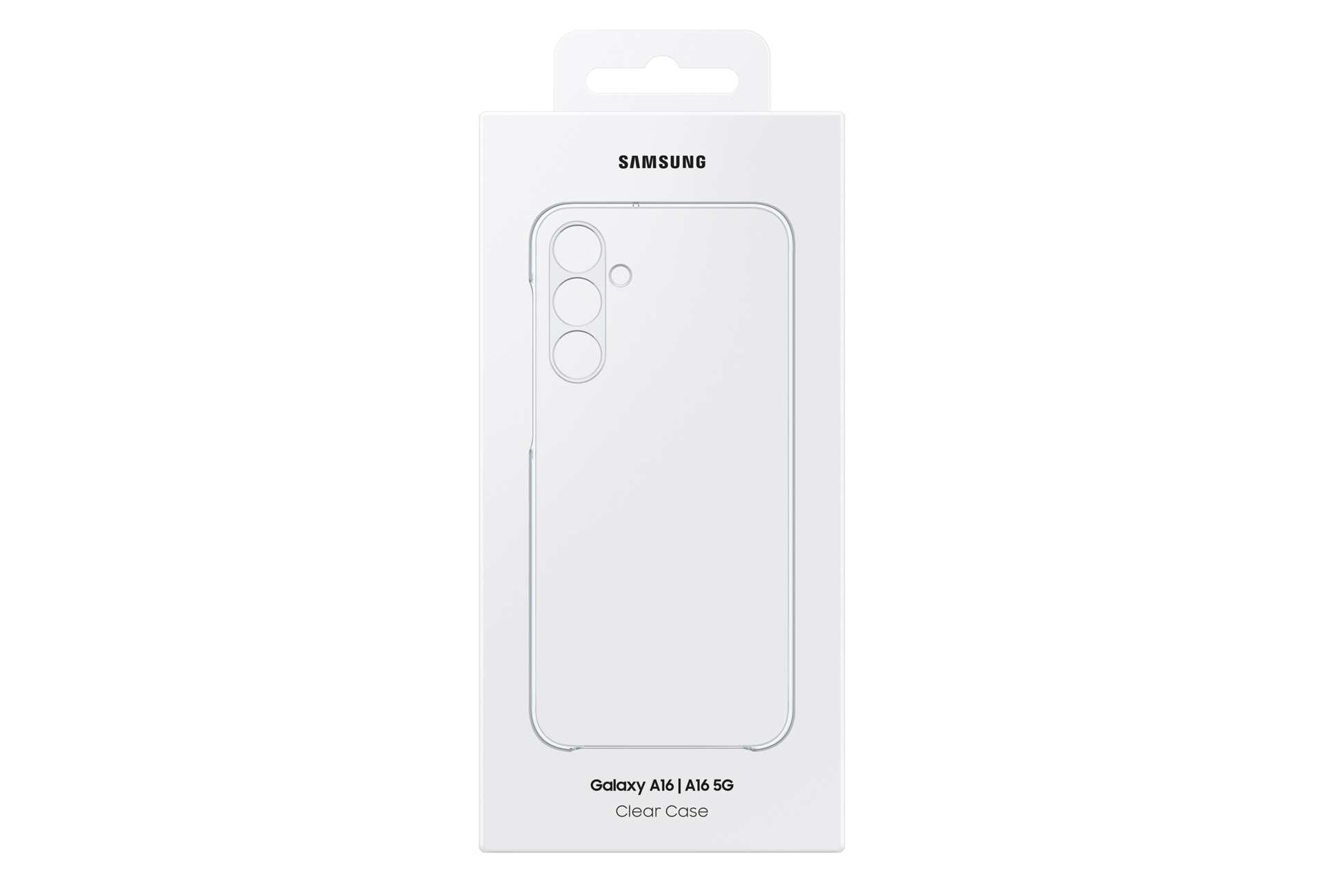 Galaxy A16 5G Clear Case Package Transparent 