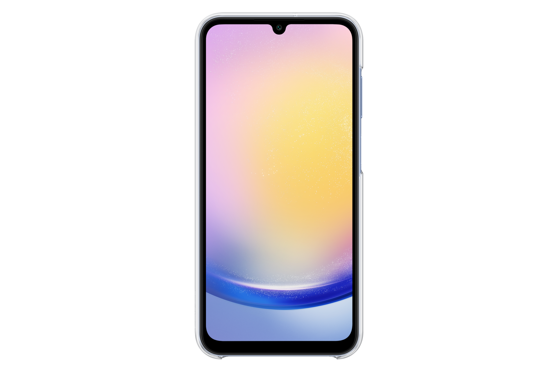 Galaxy A25 5G Clear Case Front-2 Transparent 