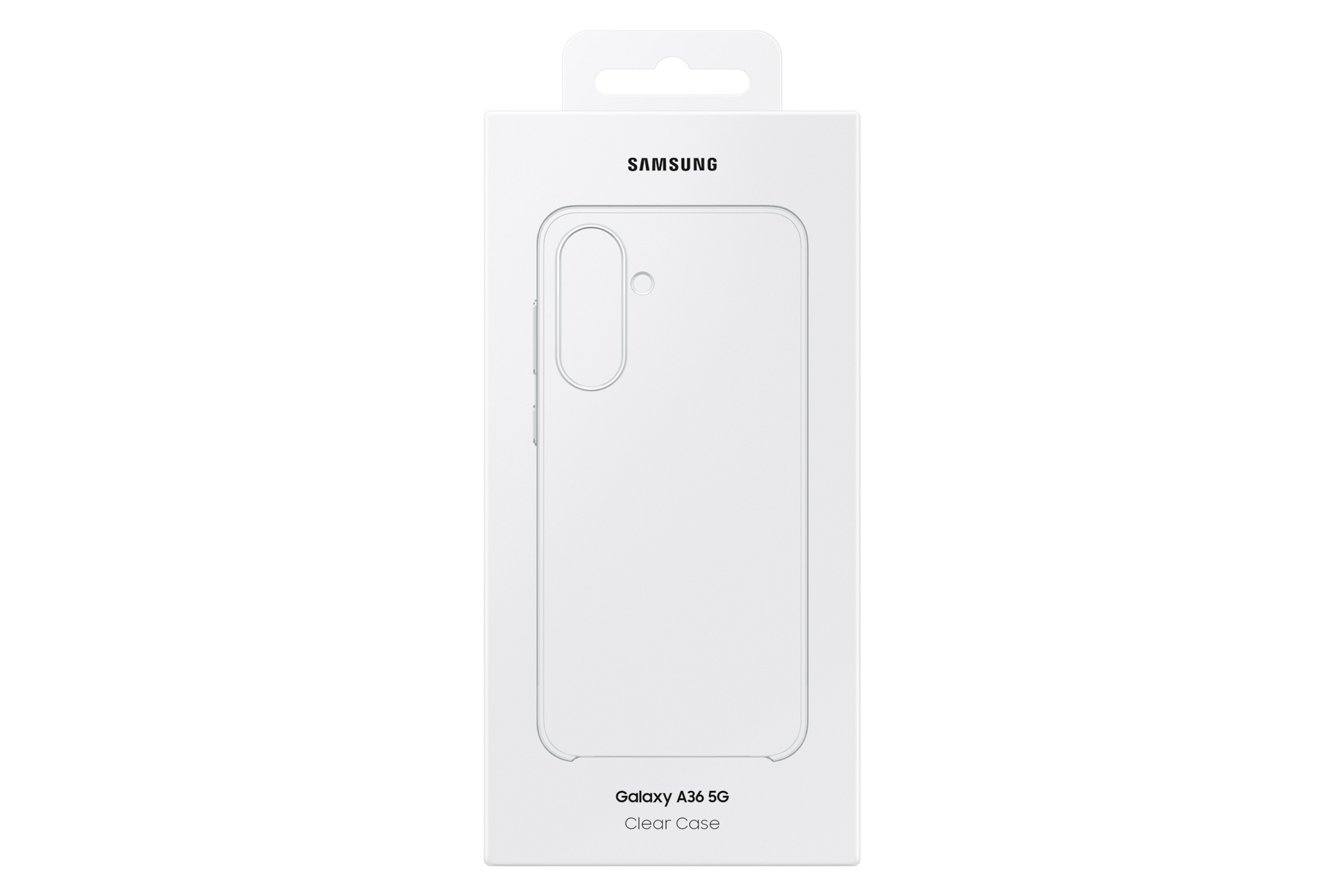 Galaxy A36 5G Clear Case Package Transparent 
