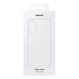 Galaxy A36 5G Clear Case Package Transparent 