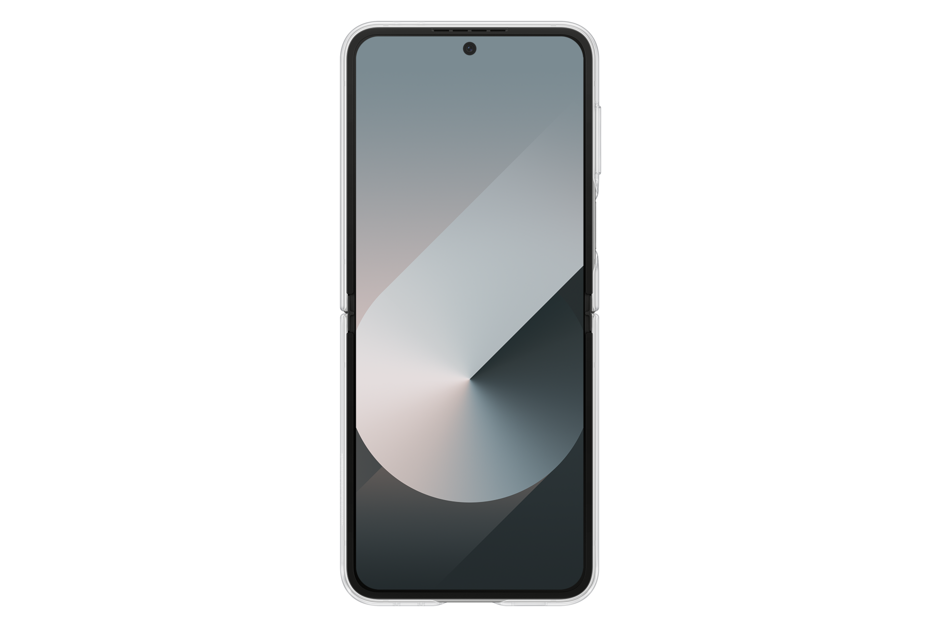 Flipsuit Case for Galaxy Z Flip7 FE Z Flip6 Back Gray 