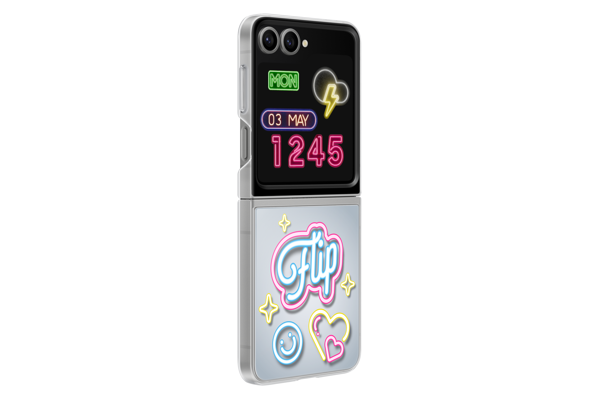 Flipsuit Case for Galaxy Z Flip7 FE Z Flip6 Dynamic Gray 