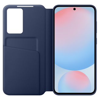 Smart View Wallet Case Front-Open Blue 