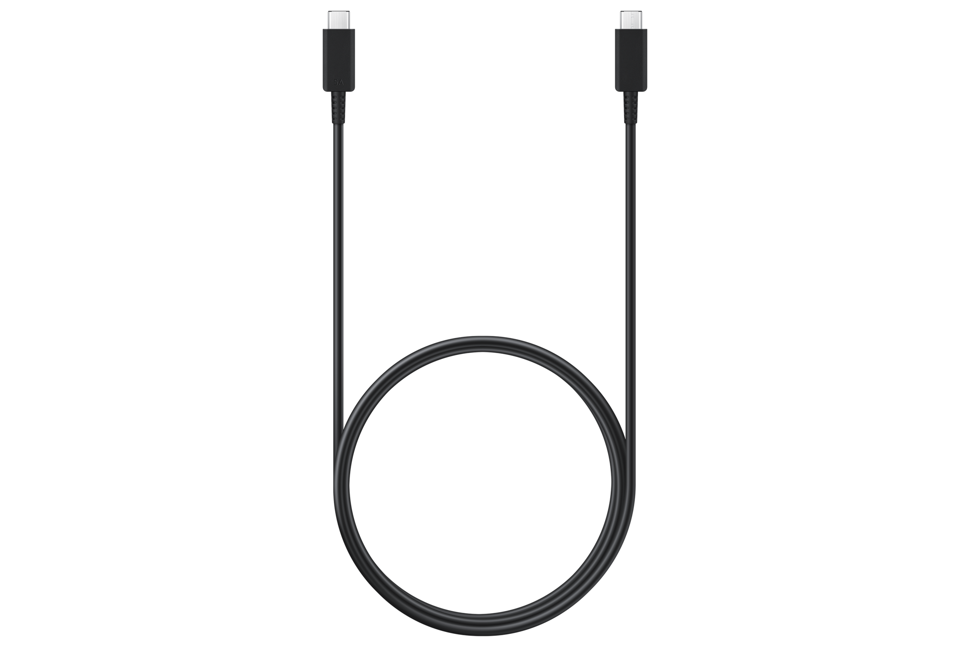 5A 80W Doble Cabeza Tipo C Cable De Carga Rápida Datos/USB A Cargador  Rápido Compatible Con Teléfono Samsung Android (Con Enrollador De)