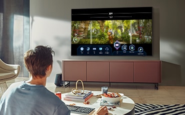 Smart Tv SAMSUNG 85 Pulgadas QLED 4K Ultra HD Q70A - SAMSUNG TV