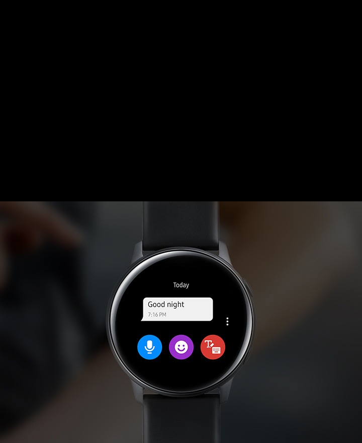 Samsung on sale smartwatch black