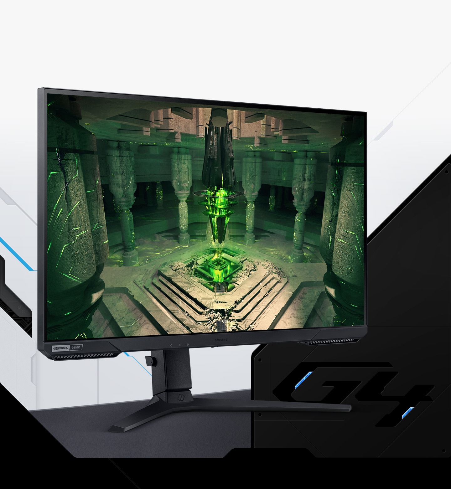 Monitor Gaming 32 WQHD con Pantalla Curva 1000R LC32G55TQBLXZX —