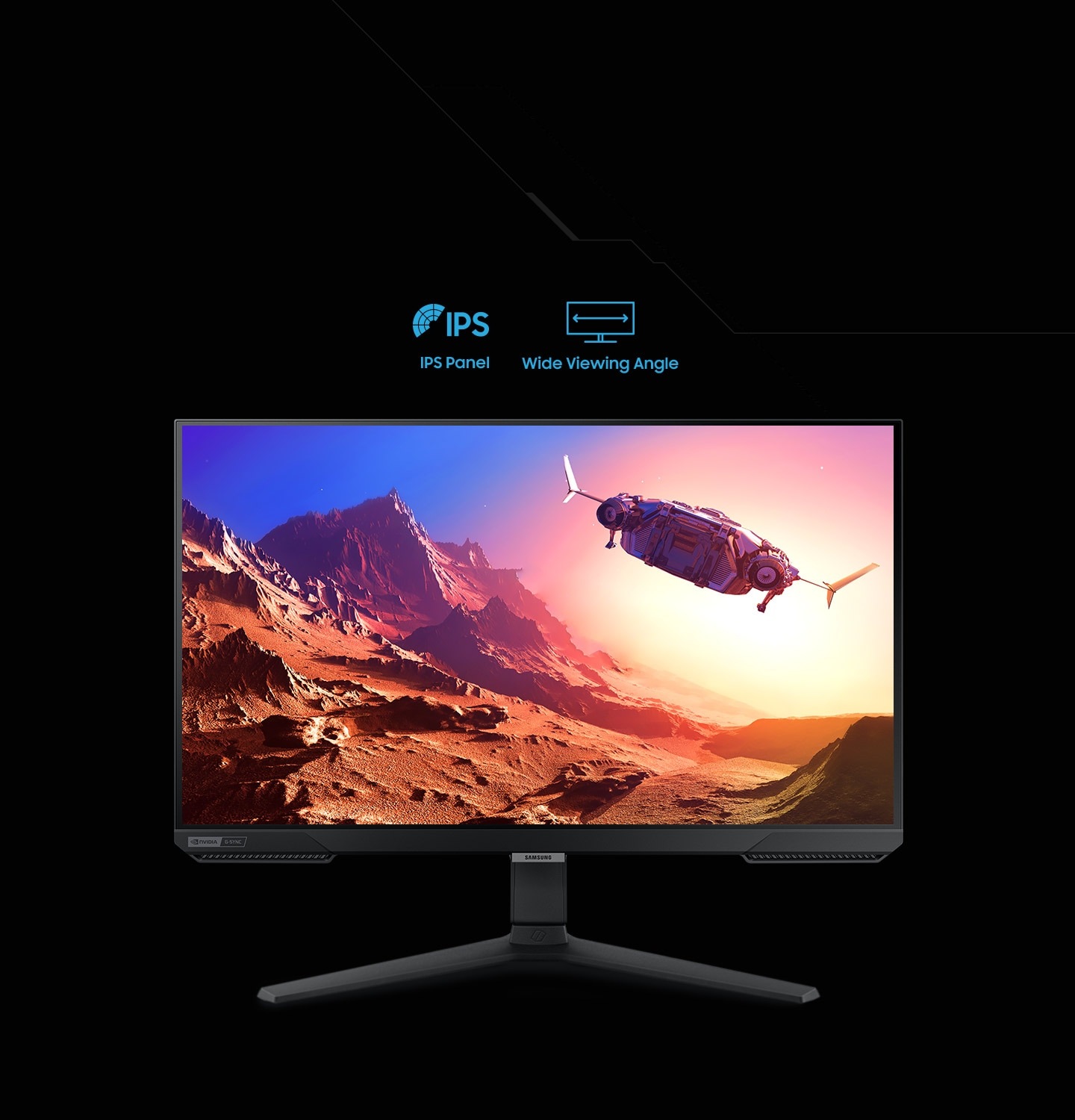 Monitor Odyssey G4 27 FHD 240Hz con panel IPS LS27BG400ELXZX —