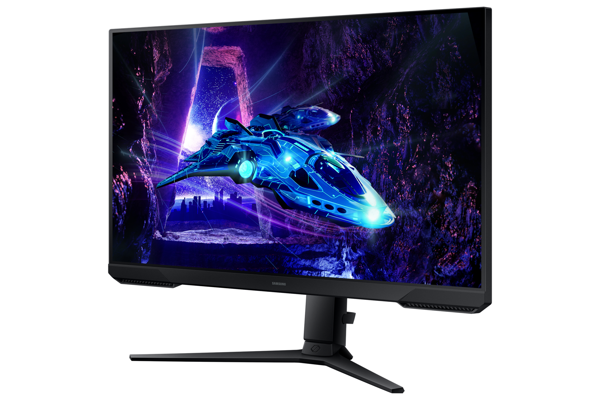 32"/27"/24" Odyssey G3 G30D FHD 180Hz Gaming Monitor R-Perspective Black 