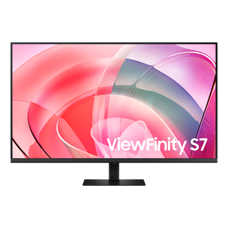 37" ViewFinity S7 S70D UHD Monitor Front Black 