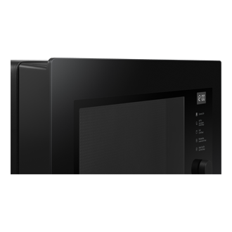 MW7300B Horno microondas por convección con horno microondas todo en uno y mango de control inteligente - Detalle negro