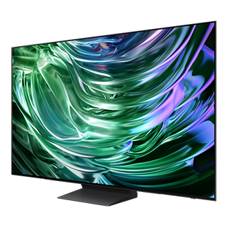 {size} Inch OLED S90D 4K Tizen OS Smart TV (2024) R-Perspective1 Black 