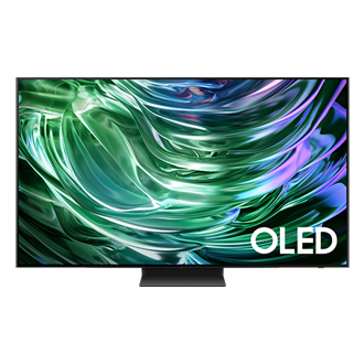 {size} Inch OLED S90D 4K Tizen OS Smart TV (2024) Front Black 