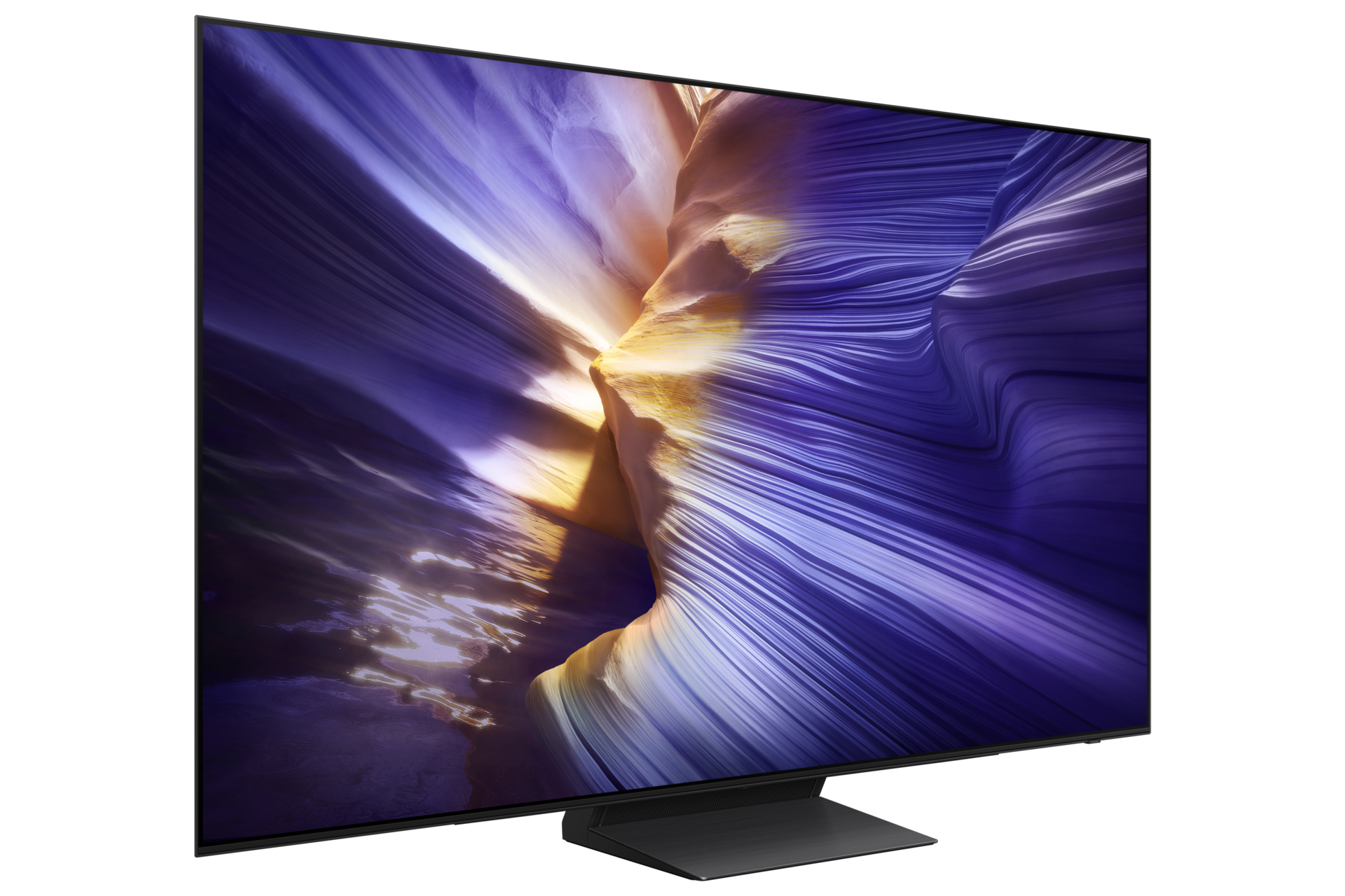 OLED S90F 4K Samsung Vision AI Smart TV 2025 L-Perspective1 Black 