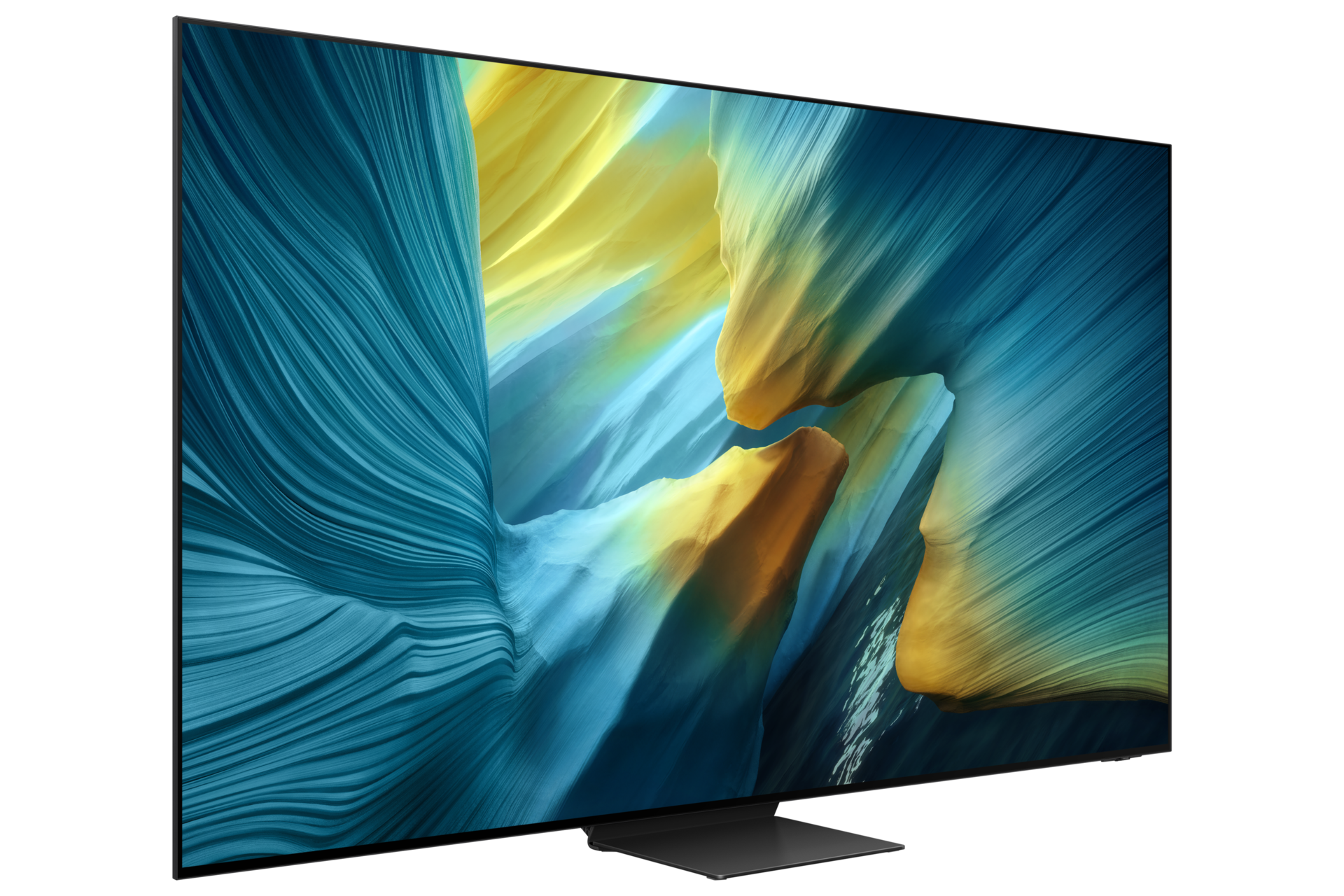 size OLED S95F 4K Samsung Vision AI Smart TV 2025 L-Perspective1 Graphite 