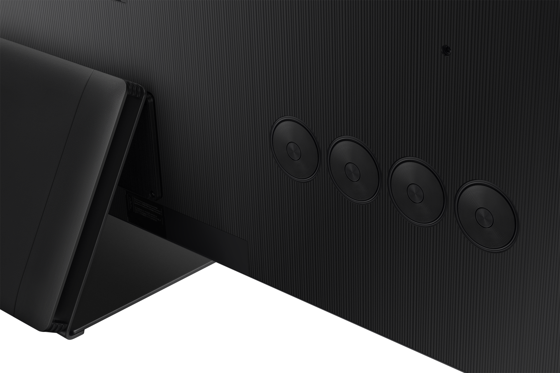 size OLED S95F 4K Samsung Vision AI Smart TV 2025 Speaker-Detail Graphite 