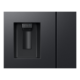 external-ice-and-water-dispenser Black