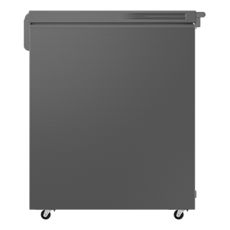 One Door Refrigerator RI70FM51 Digital Inverter Compressor 198L Left Dark Gray 