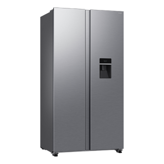 SBS Refrigerator RS40HM36 Dispenser Water Disp 526L L-Perspective Silver 