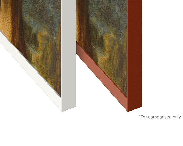 marco the frame color blanco plano detalle