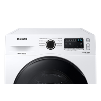 WD4000T (WD80T4046CW/EF) Combo with Air Wash, Drum Clean, Bubble Soak Panel-Control White 