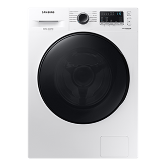 WD4000T (WD80T4046CW/EF) Combo with Air Wash, Drum Clean, Bubble Soak Front White 