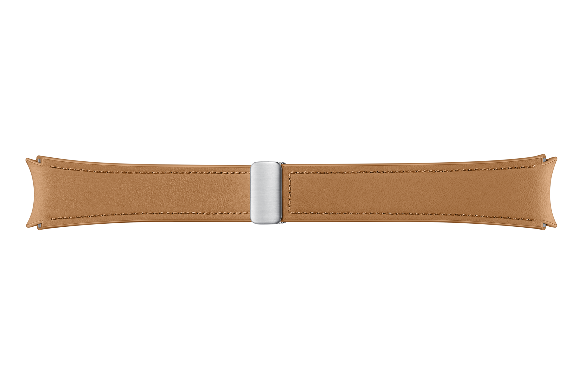 Samsung Galaxy Watch6 D-Buckle Hybrid Eco-Leather Band (M/L), Camel