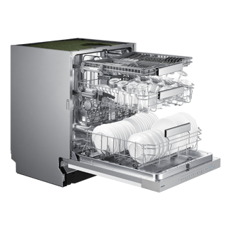 Samsung Serie 7 Geschirrspüler teilintegriert Dynamic1 White 