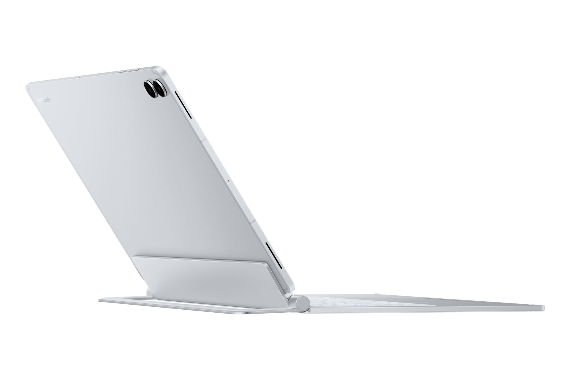 Galaxy Tab S11 Ultra Pro Keyboard Standing4 Silver 