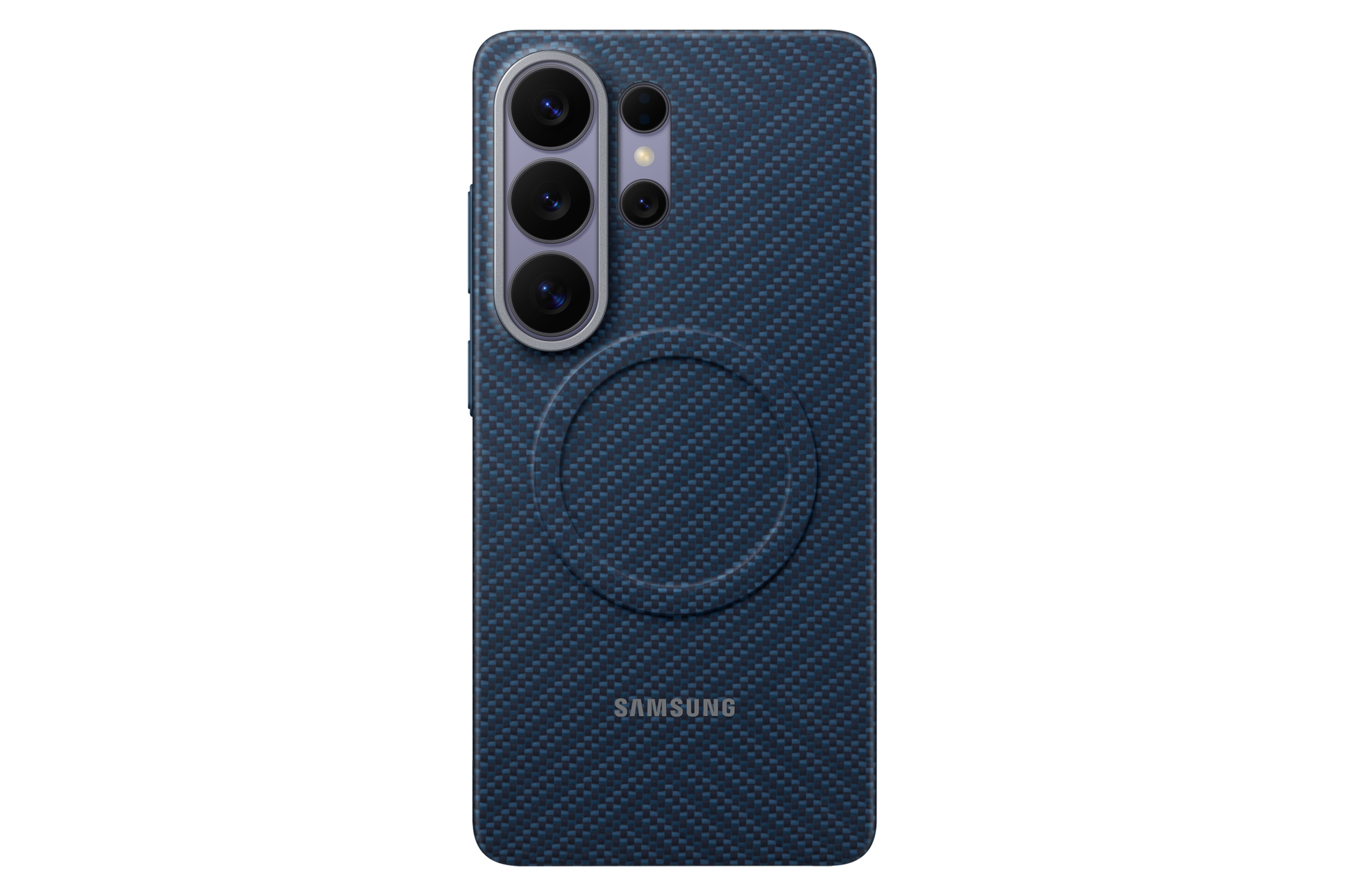 Samsung Galaxy S26 Ultra Carbon Magnet Case, Dark Blue