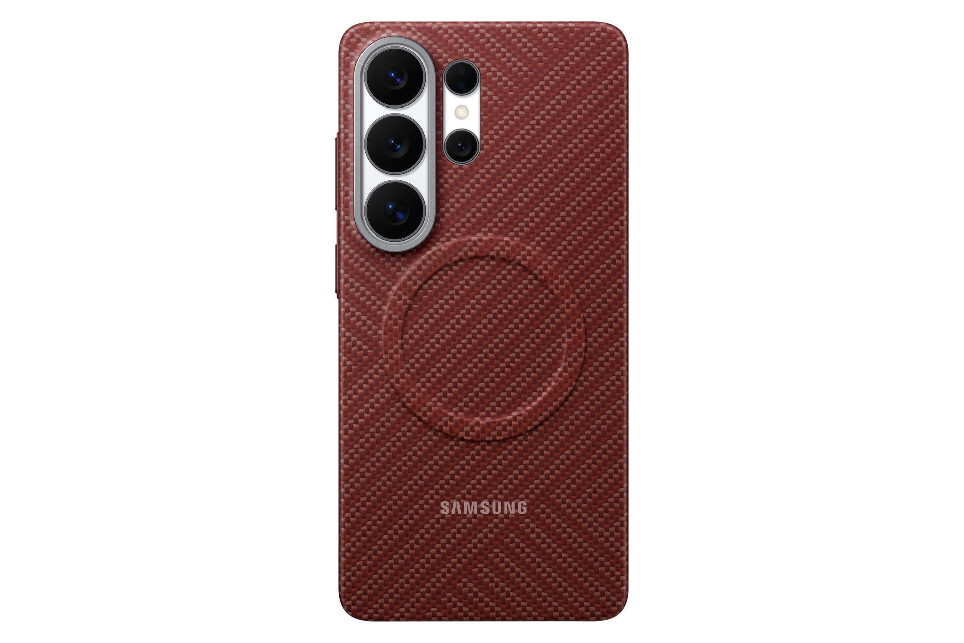 Samsung Galaxy S26 Ultra Carbon Magnet Case, Red