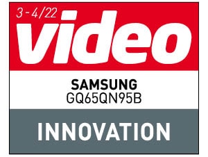 video, Innovation, Ausgabe 3–4/2022, zum Samsung GQ65QN95B, Einzeltest.