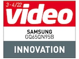 video, Innovation, Ausgabe 3–4/2022, zum Samsung GQ65QN95B, Einzeltest.