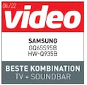 video, Beste Kombination TV + Soundbar, Ausgabe 06/2022, zum GQ65S95B + HW-Q935B, Einzeltest.