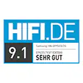 * HIFI.DE, sehr gut (9,1), 03/2024, zur Samsung HW-Q995GD, Einzeltest. 