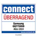 * connect, Referenz, Überragend (952/1015), Ausgabe März 2024, zum Samsung GQ77S95D, Einzeltest.