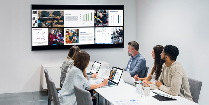 Collaborate instantly with wireless screen sharing