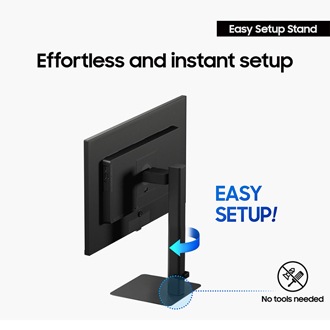 An effortless and instant setup stand that no need tools.