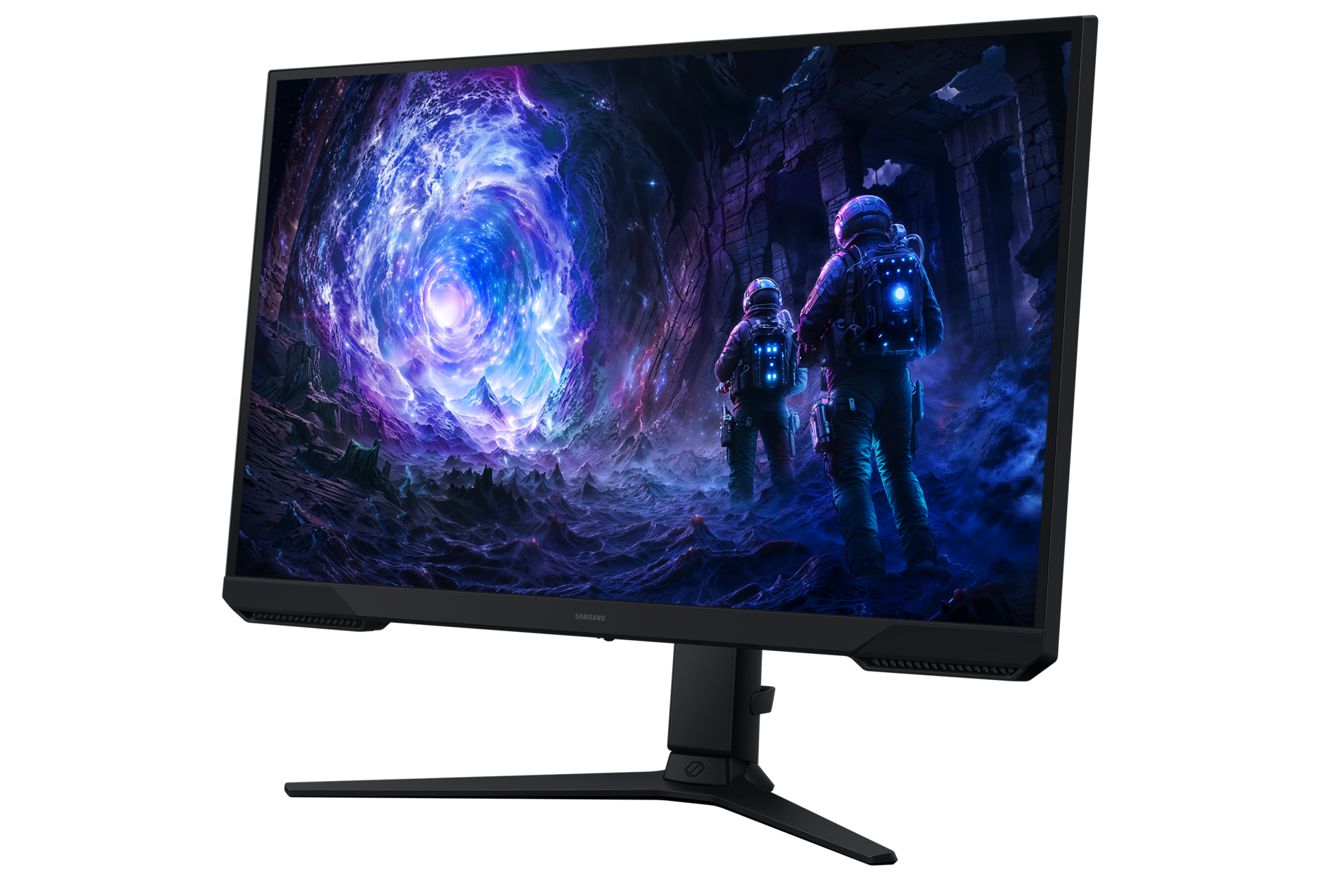 27"/32" Odyssey G5 G51F QHD 180Hz Gaming Monitor R-perspective Black 