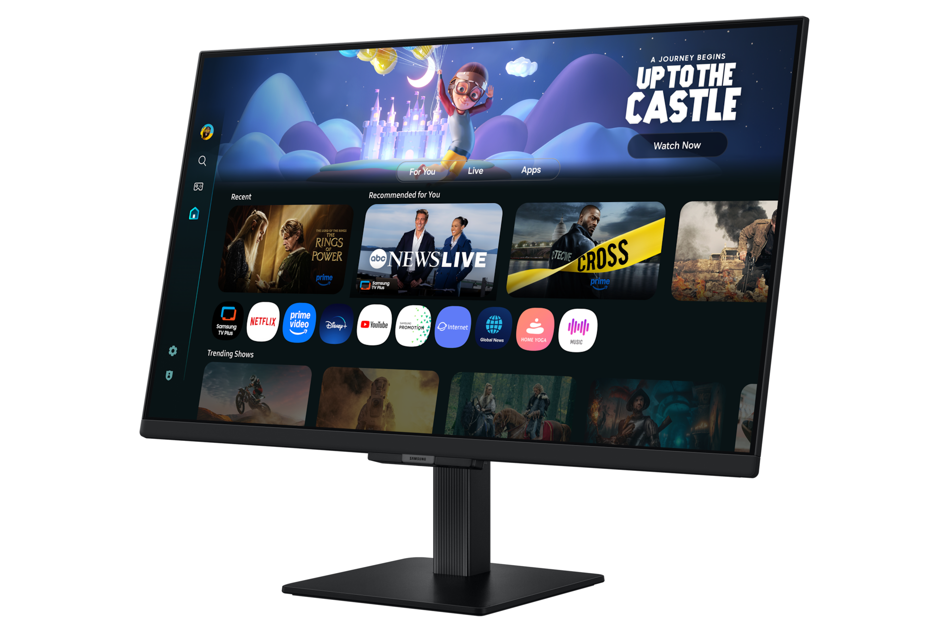 27"/32" Smart Monitor M5 M50F FHD (Black) Low-Dynamic Black 