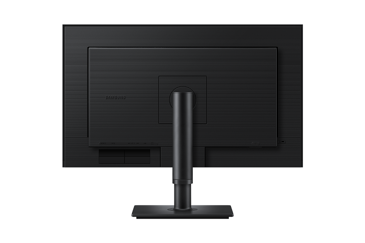 27" ViewFinity S8 (S80HF), 5K, 60 Hz, High Resolution-Monitor, Rückansicht, Black