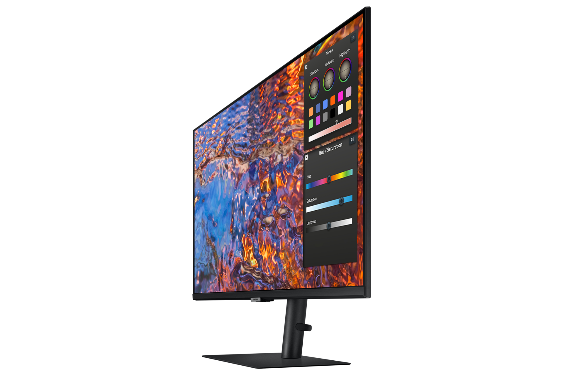 32" UHD Monitor with DCI-P3 98%, HDR and USB type-C R-Dynamic Black 
