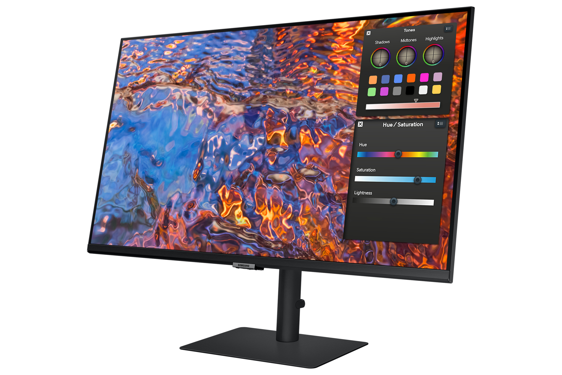 32" UHD Monitor with DCI-P3 98%, HDR and USB type-C Low-Dynamic Black 