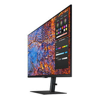 32" UHD Monitor with DCI-P3 98%, HDR and USB type-C R-Dynamic Black 