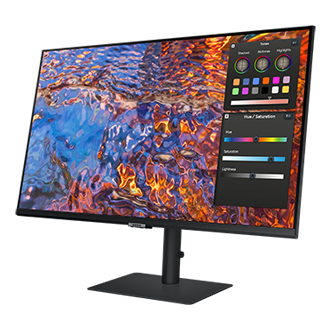32" UHD Monitor with DCI-P3 98%, HDR and USB type-C Low-Dynamic Black 