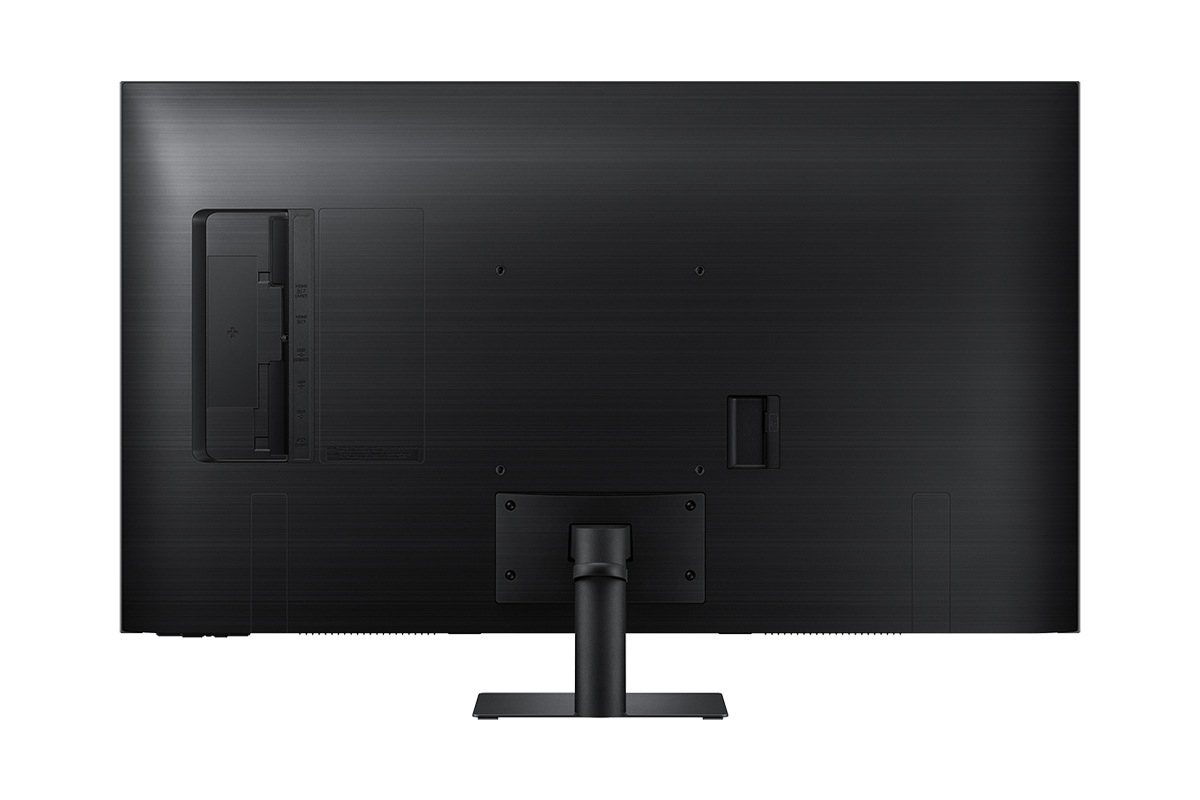 Rear of 43inch Samsung Smart Monitor M70D.