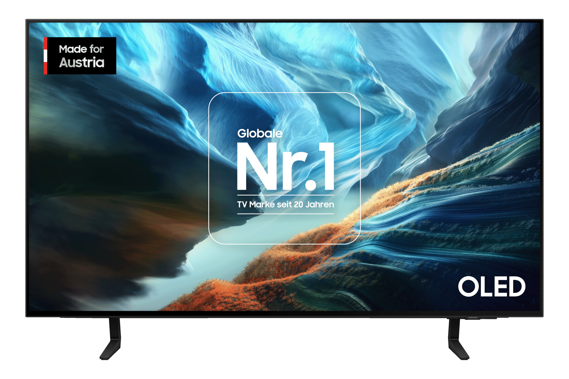 OLED S90H 4K Samsung Vision AI Smart TV 2026 Front Graphite 