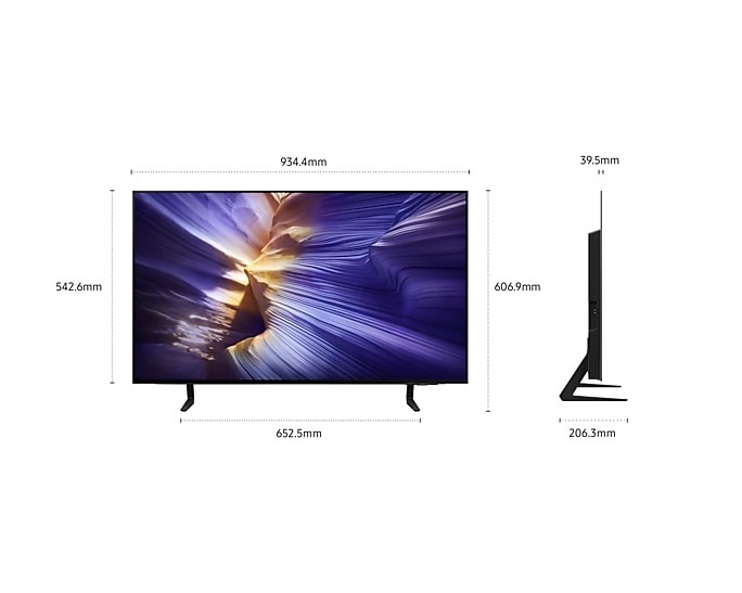 42" OLED S92F Vision AI Smart TV (2025) Black